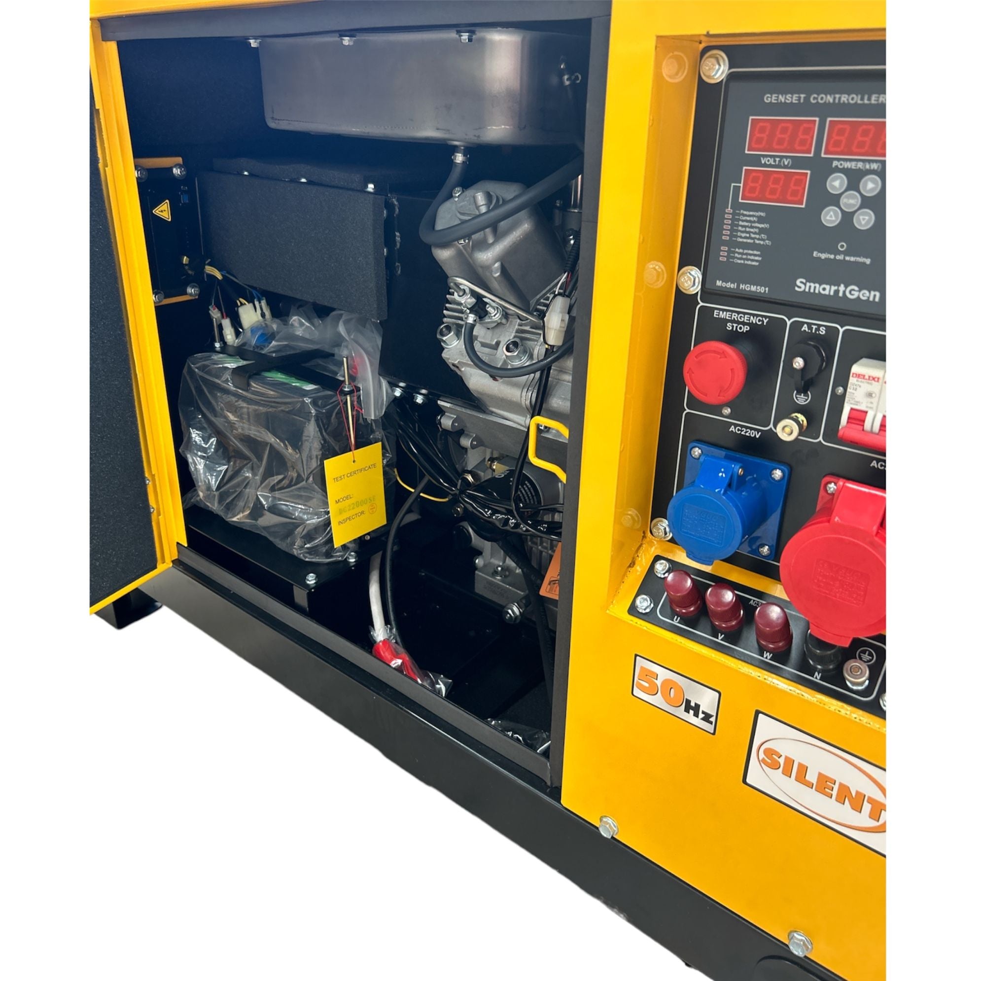 Generador Trifasico Diesel Insonoro Ats 19 Kva Camell 15500w